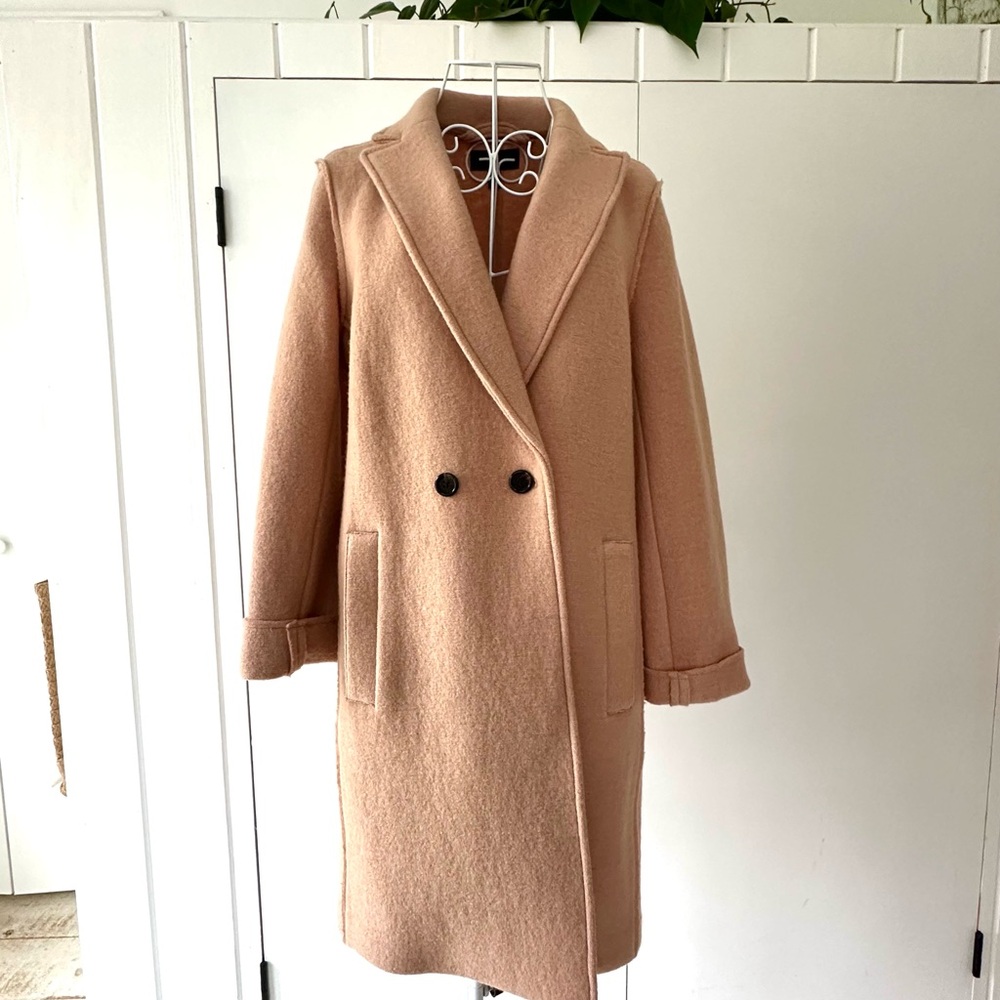 J. Crew Camel Daphne Topcoat